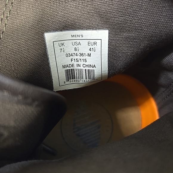 Palladium Pallabrouse Men's Olive Boots Size 8.5 New Canvas Military Boots - Picture 8 of 13